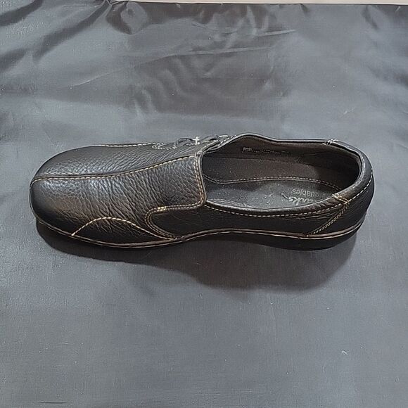 CLARKS COLLECTION ROUND TOE SLIP-ON WOMEN"S FLAT SHOE - Picture 15 of 15